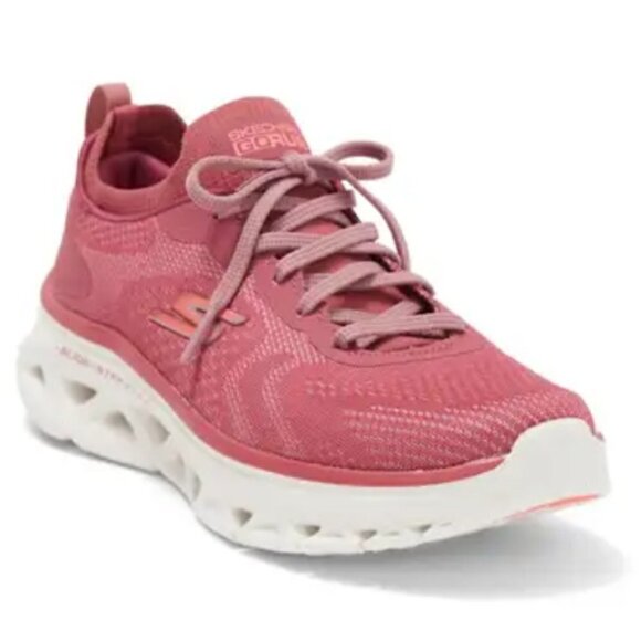 💕SKECHERS Go Walk Air 2.0 Dynamic Virtue Sneaker Rose 8.5 New with Box (No Lid) - Picture 1 of 15